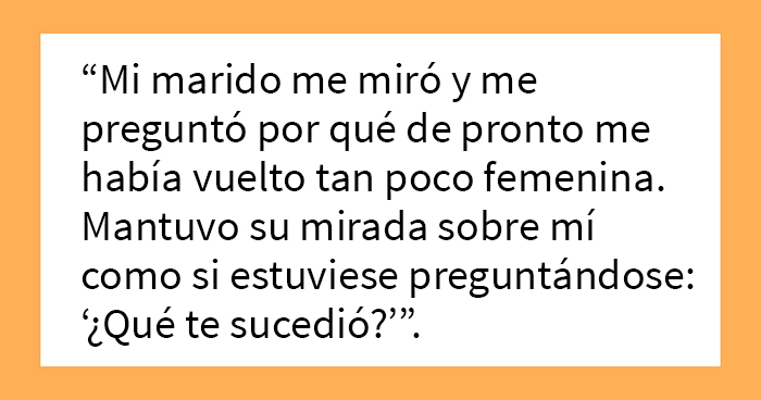 Este hombre regaña a su esposa (y madre de sus 3 hijos) por no cuidar de su apariencia y ella decide ponerlo en su lugar durante una cena familiar