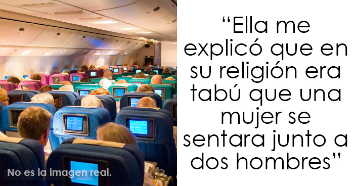 Este chico se negó a cambiar de asiento en el avión cuando una mujer le pidió que lo hiciera por «razones religiosas» y desata un drama a bordo