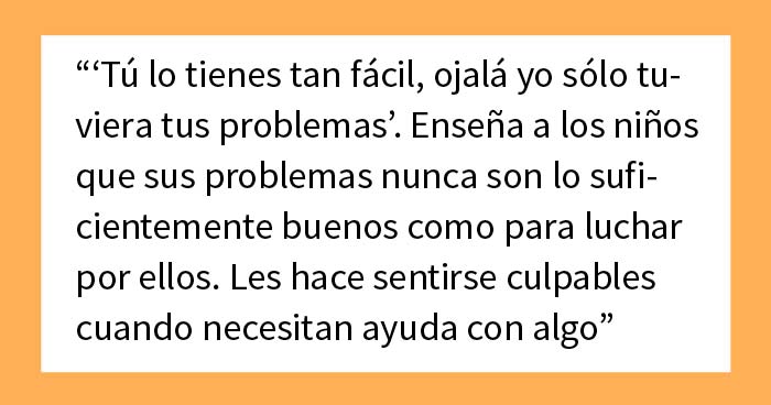 20 Personas comparten cosas «aparentemente inofensivas» que los padres hacen a sus hijos y que en realidad pueden tener graves consecuencias