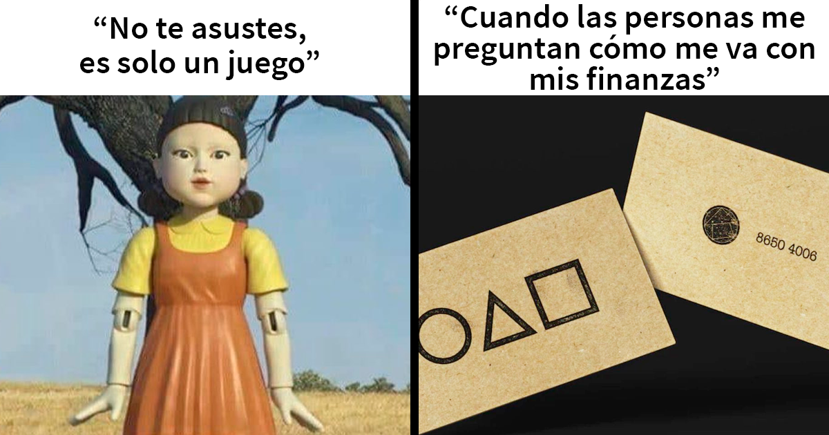 La gente no se cansa de la serie de Netflix “El juego del calamar” y aquí tienes 25 memes y bromas que lo demuestran