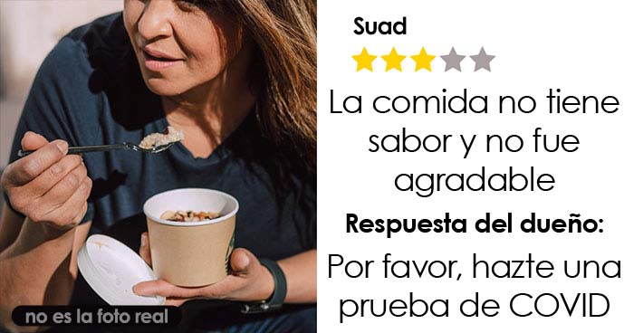 18 Restaurantes que dejaron divertidas respuestas bajo las malas críticas, compartidas en este instagram