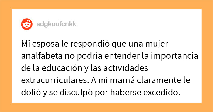 Este hombre insultó a su esposa frente a la familia y ahora ella no le responde los mensajes, él quiere saber si fue idiota