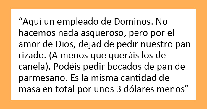 20 Platos que la gente debería dejar de pedir, según revelan empleados de comida rápida