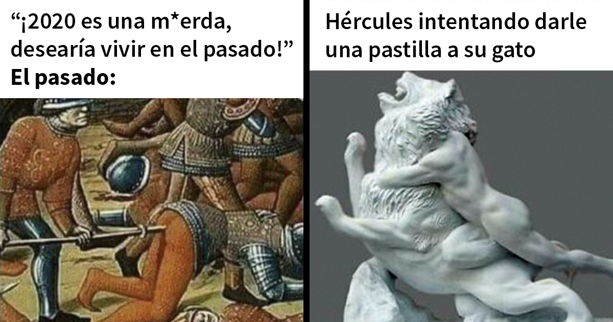 20 Divertidos memes de arte clásico compartidos en este grupo online (nuevas imágenes)