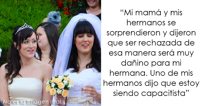 Esta madre esperaba que su hija hiciera que su hermana enferma mental fuera su dama de honor, pero la futura novia se niega