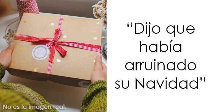 Este hombre se enfureció con su esposa frente a su familia porque ella había comprado los regalos más baratos de la lista y le dijo que había arruinado la Navidad