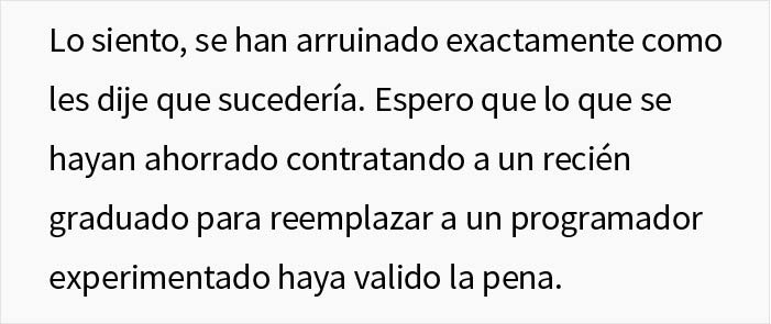 Este informático fue despedido, y el jefe le obligó a borrar todos los archivos a pesar de ser contraproducente, hasta que se da cuenta de su error