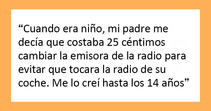 20 Mentiras muy tontas que la gente creía al 100% cuando eran niños