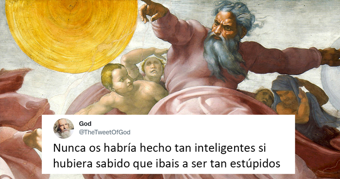 20 Cosas muy salvajes que Dios ha dicho en Twitter