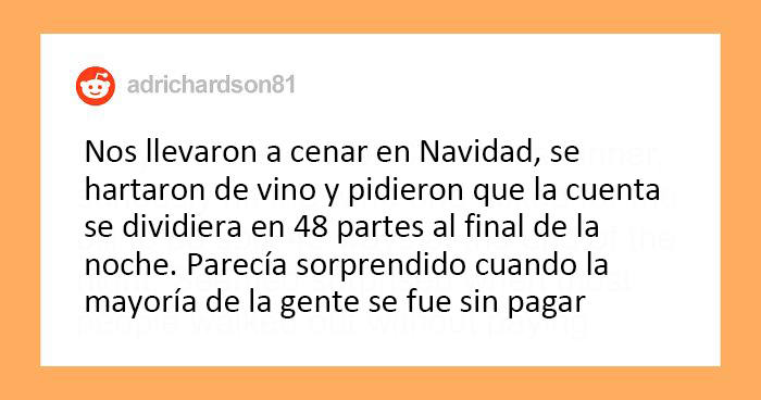 16 Jefes avaros que esperaban que sus empleados pagaran en las reuniones de empresa