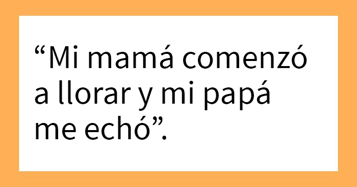 Esta mujer fue echada de casa de sus padres al enfadarse por recibir en su cumpleaños unos platos, mientras todos le daban regalos lujosos a su madre