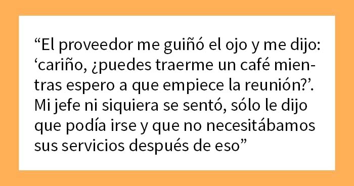 20 Hombres que intervinieron y denunciaron a otros hombres por acosar a las mujeres