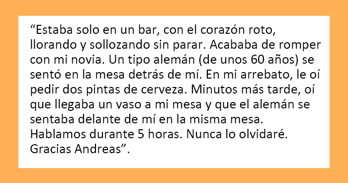 15 Desconocidos que se alegraron el día unos a otros