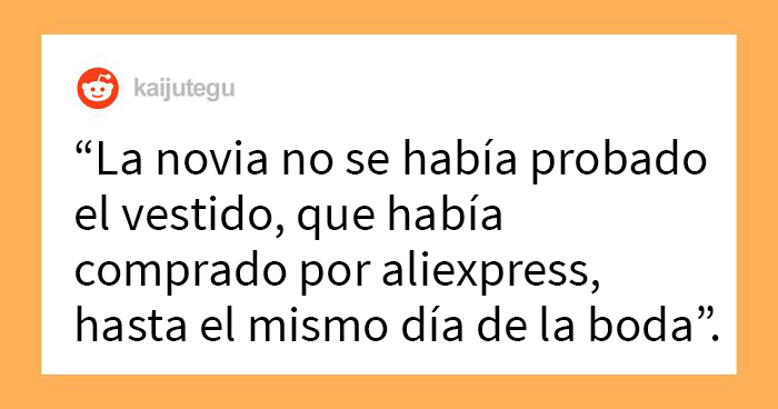 16 Personas hablan sobre las peores bodas a las que han asistido