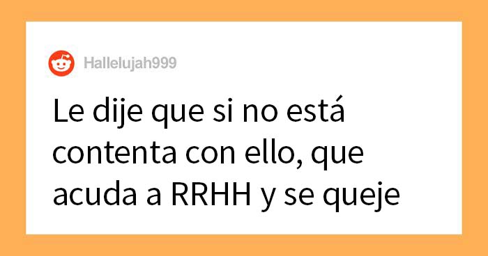 Esta mujer sin hijos se niega a ceder su licencia anual a una compañera con 4 hijos, y se produce un drama en la oficina