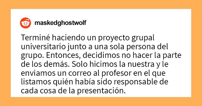 “¿Cuál es tu historia en la que pensaste ‘Si caigo, tú caerás conmigo’?”: 20 personas responden