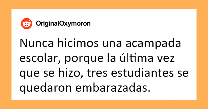 «¿Cuál fue «el incidente» en tu instituto?»: 20 Historias tan interesantes como descabelladas