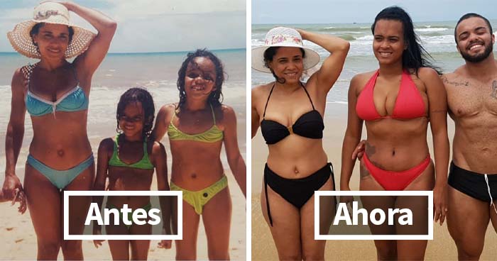 40 Personas que llevaron a otro nivel la recreaciones de sus fotos familiares (nuevas fotos)