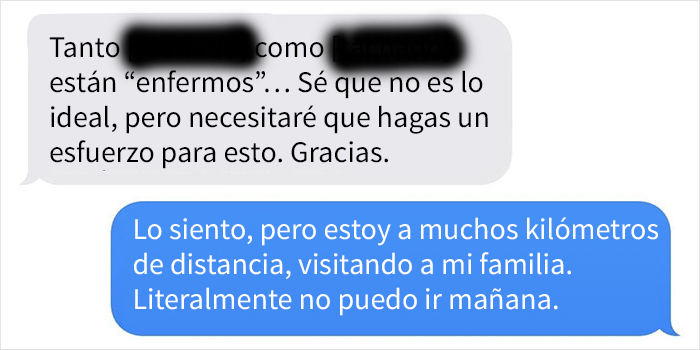 Este jefe intentó manipular a su empleado para que trabajara durante su día libre y fue muy criticado en redes