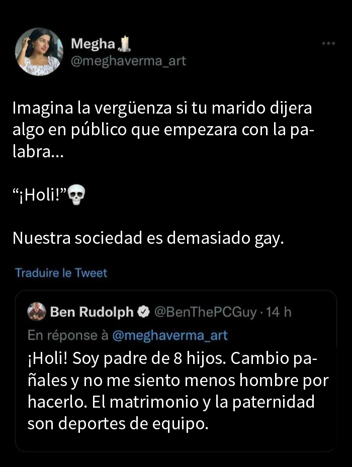 Holi es gay