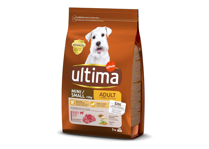 Ultima Pequeño Adulto Con Buey, Comida Seca Para Perros