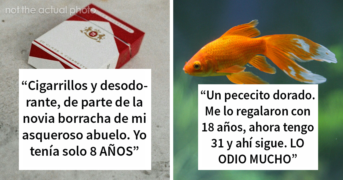 25 Regalos tan insultantes como decepcionantes que la gente recibió en su cumpleaños