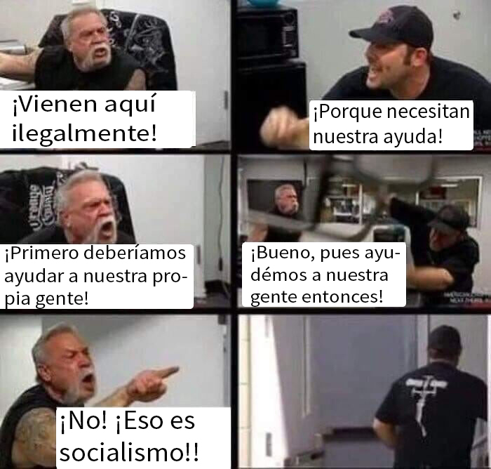 Pues no se ayuda a nadie