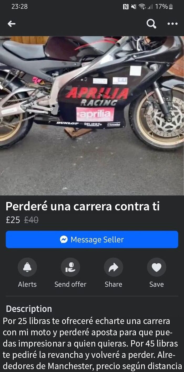 Perder una carrera