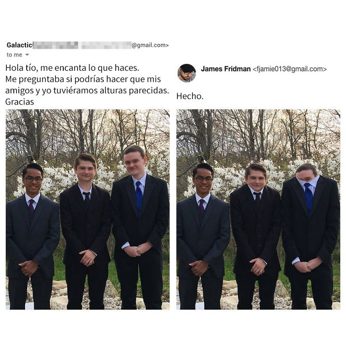 James Fridman's Photoshop Gems That Take Requests To A Whole New Level (Best Of All Time)