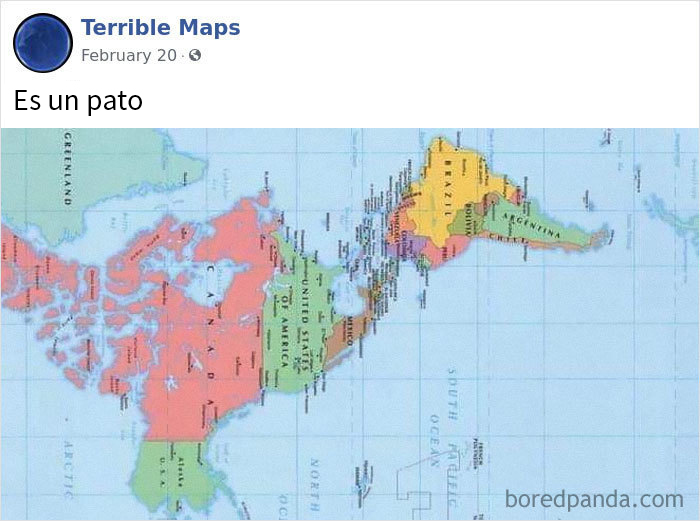 50 Terrible But Funny Maps That You Wouldn’t Find In A Geography Book (Best Of All Time)