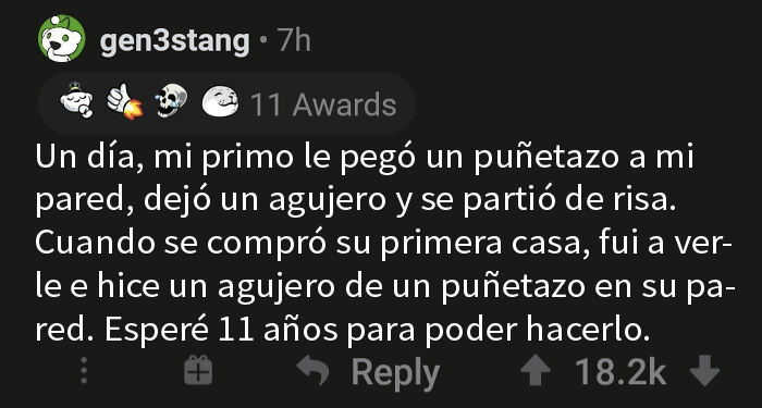 Esperó 8 años para vengarse