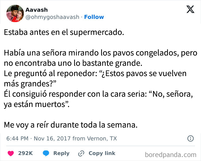 La verdad es que si se hicieran más grandes, yo me preocuparía