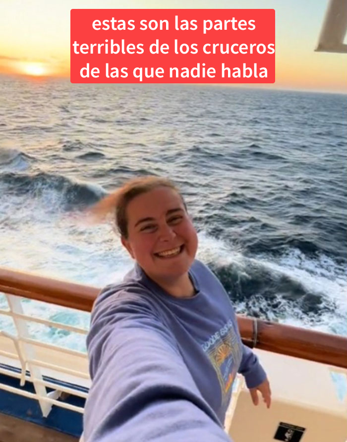 Esta mujer cuenta por qué nadie debería irse de crucero