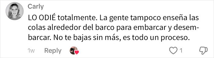 Esta mujer cuenta por qué nadie debería irse de crucero