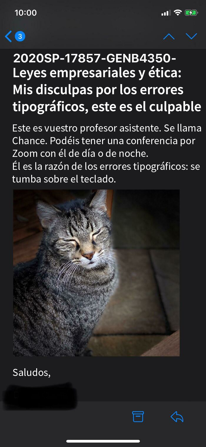 El profesor de mi hijo ha enviado esto