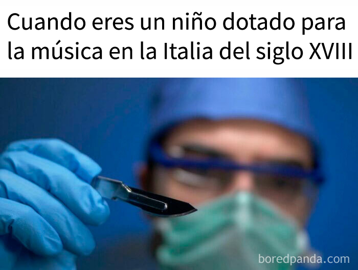 Ese extraño momento en el que a las mujeres no se les permitía participar en la ópera y los coros, por lo que les cortaban los testículos a los chicos para eso