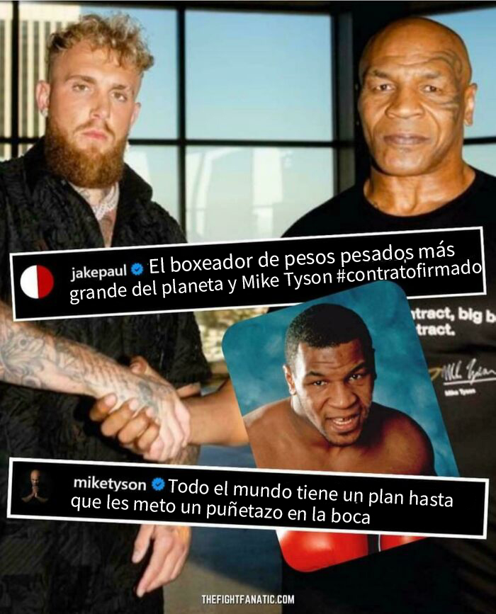 Intento de faltarle al respeto a Mike Tyson