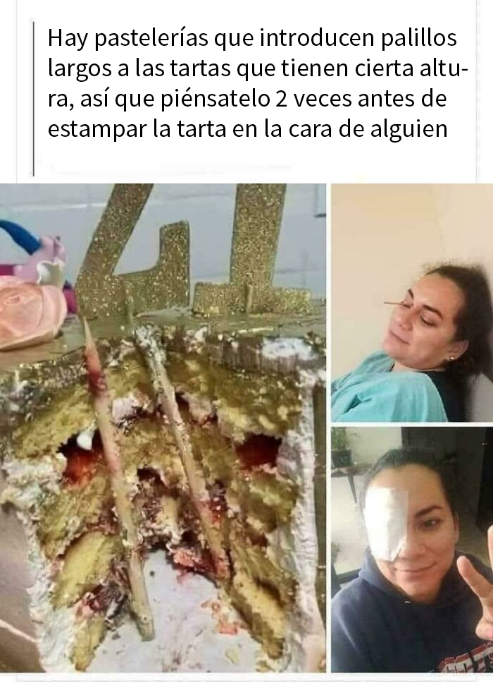 Intento de estampar una tarta