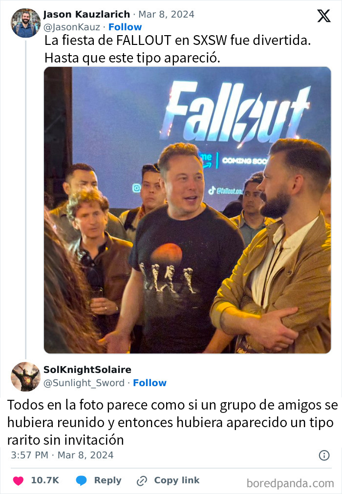 Intento de actuar como si fueras parte del grupo