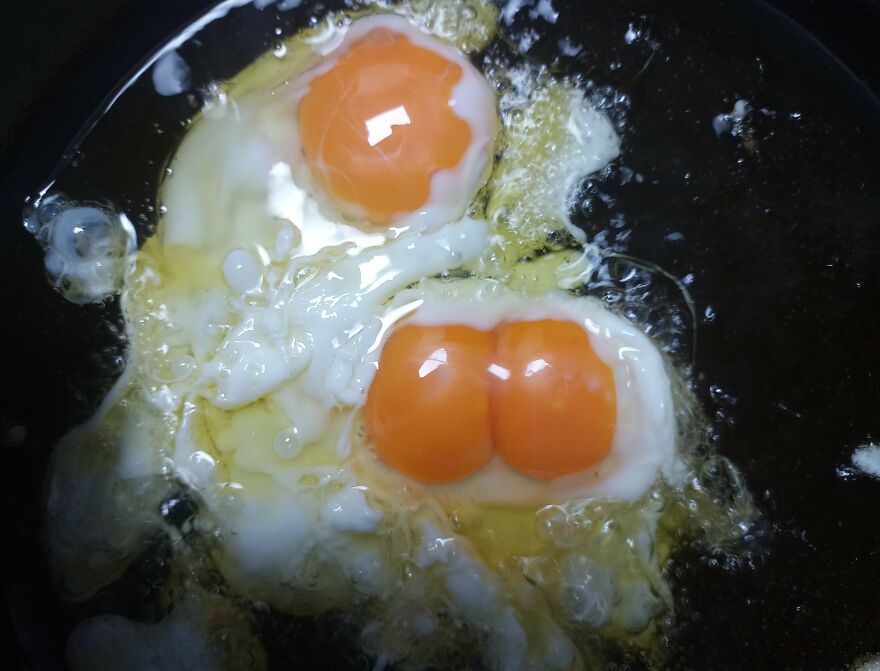 Estudio Pictórico Sobre Huevos Fritos