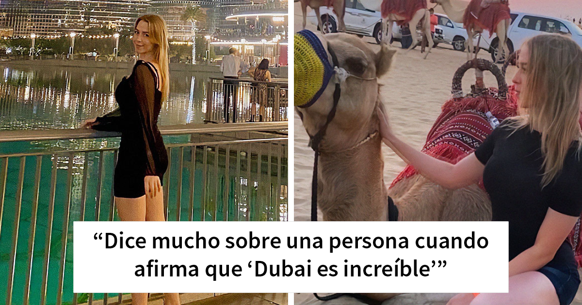 «Infierno distópico»: Una mujer se vuelve viral por exponer el lado oscuro de vivir en Dubai