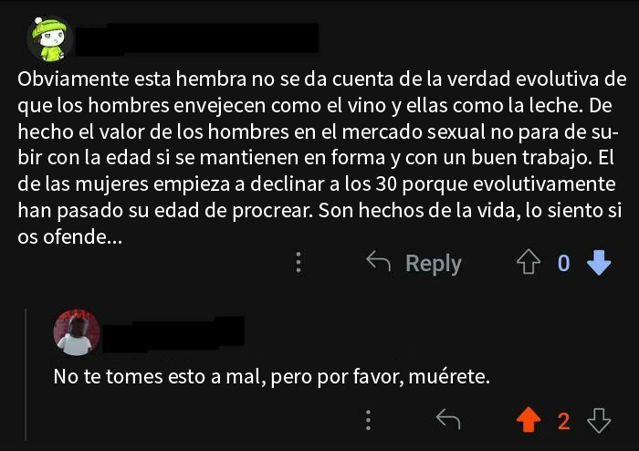 No te lo tomes mal pero