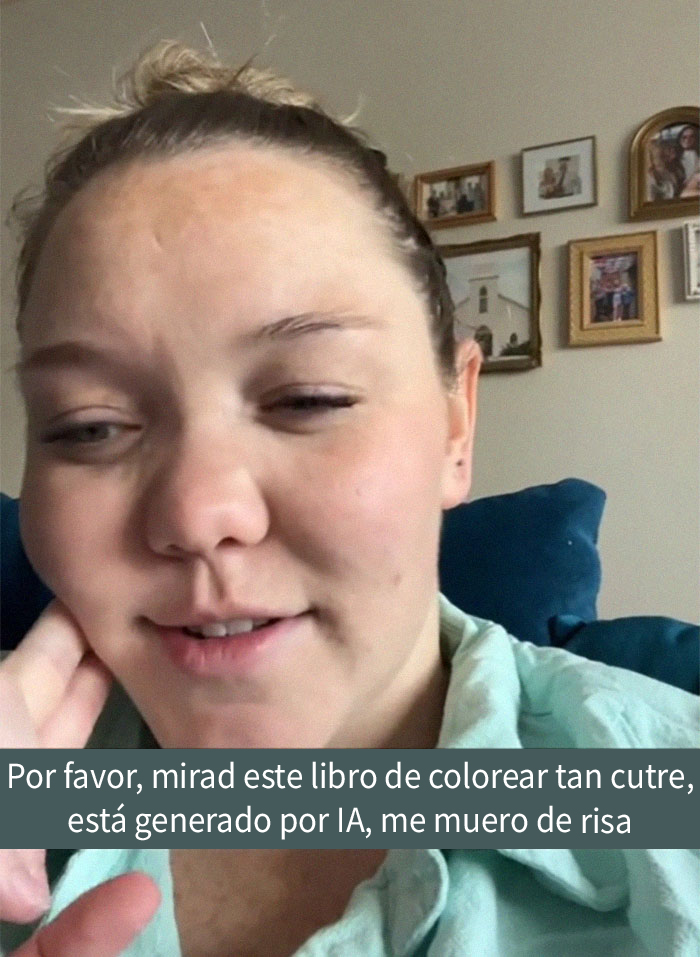 Esta mujer creía haberse comprado un libro normal de colorear gatitos, pero empieza a ver demasiadas cosas raras