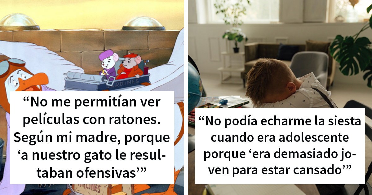 20 Personas comparten las «normas de la casa» más extrañas que tuvieron que acatar en su infancia