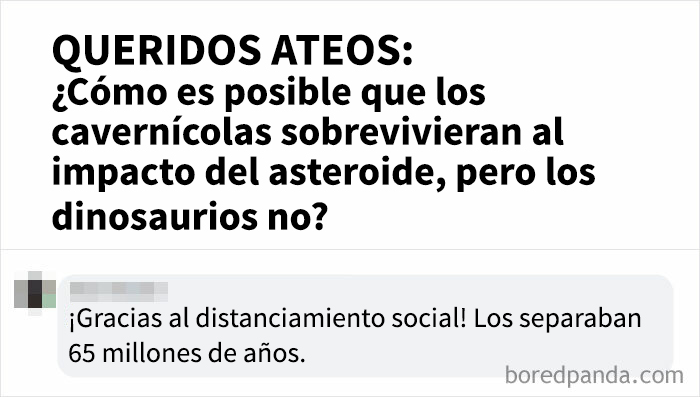 ¿Qué tienen para decir ahora esos ateos sarcásticos?