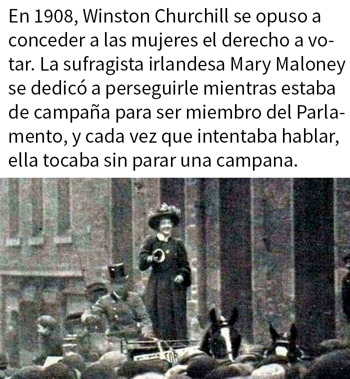 Sufragista irlandesa que no se acobardó