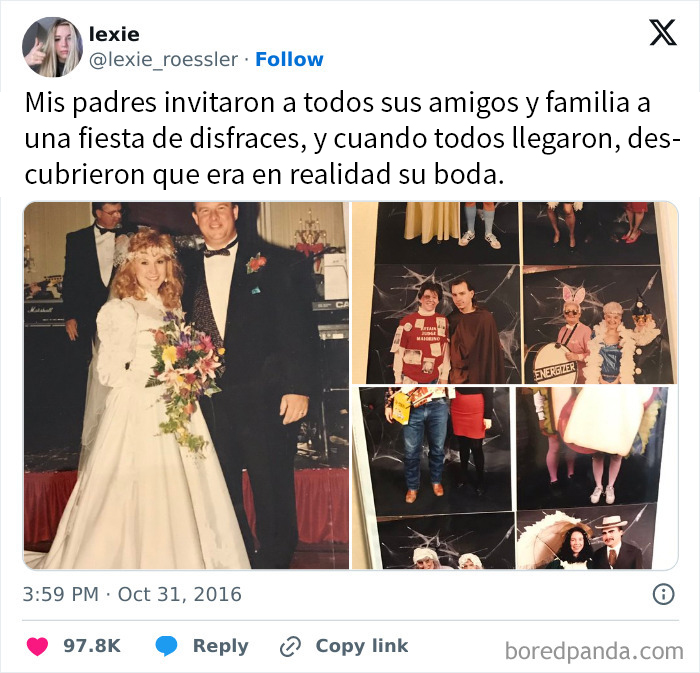 Ahora quiero gastar una broma a mis amigos con boda incluida