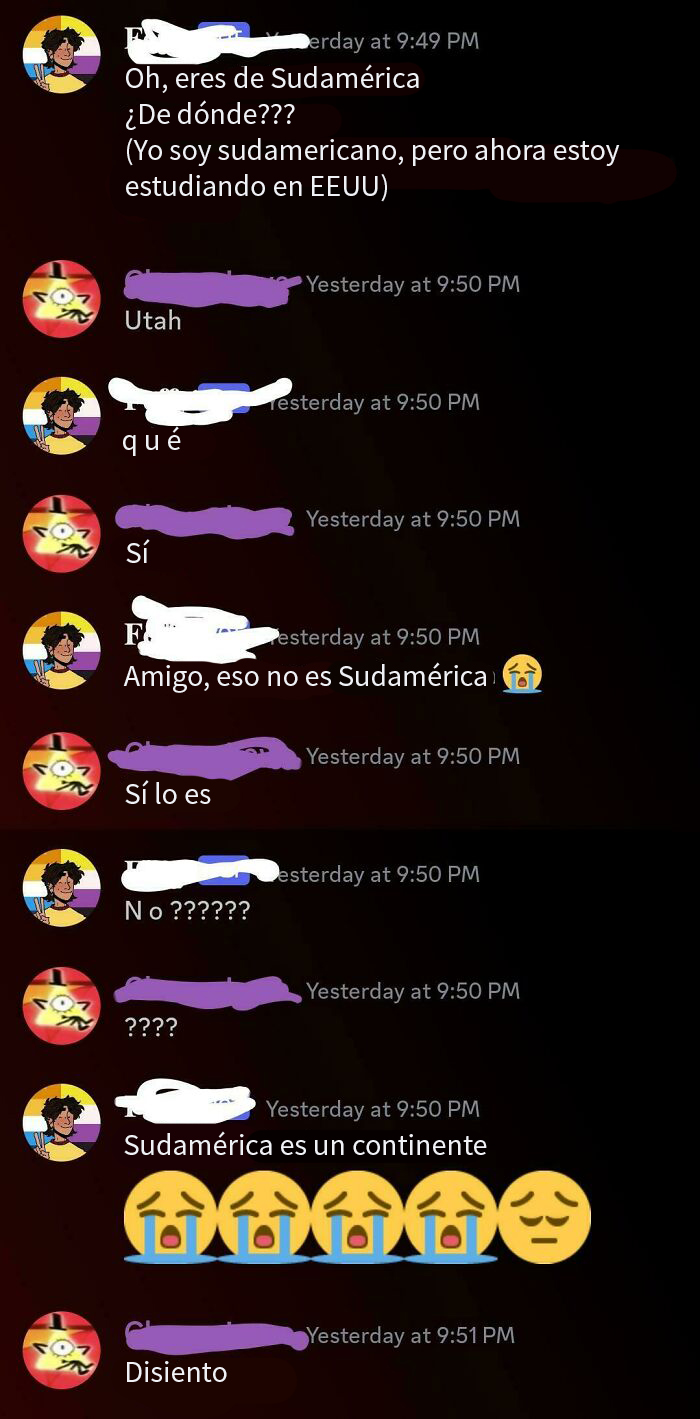 He encontrado esta conversación entre mi socio y un nuevo miembro