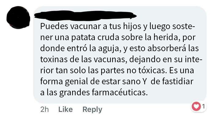 Si sirve para que los vacunes...