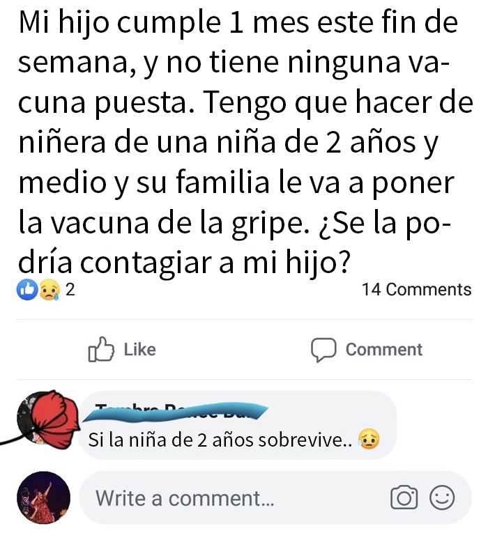 Las vacunas se contagian...